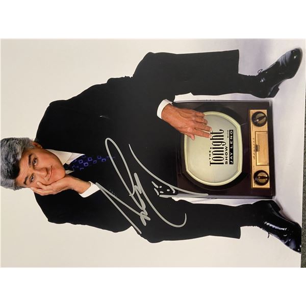 Talk Show Host Jay Leno signed photo. GFA Authenticated