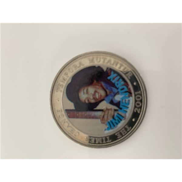 Jimi Hendrix Republic of Somalia 25 Shillings coin