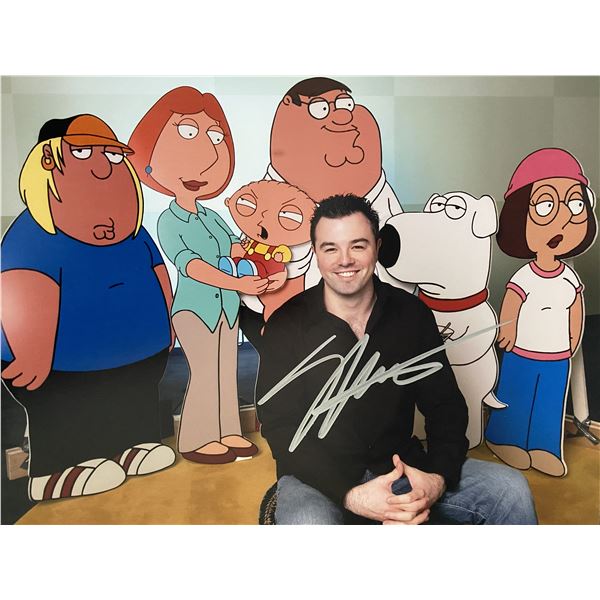 Family Guy Creator Seth MacFarlane signed photo