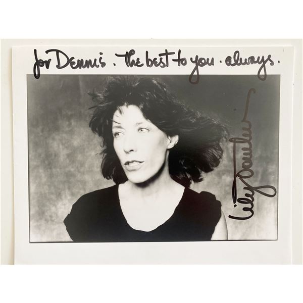 Lily Tomlin signed photo