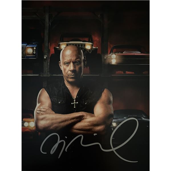 Fast and Furious Vin Diesel signed movie photo