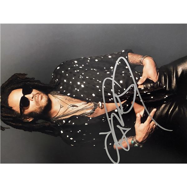 Lenny Kravitz signed photo