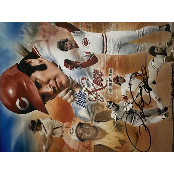 Cincinnati Reds Pete Rose signed photo