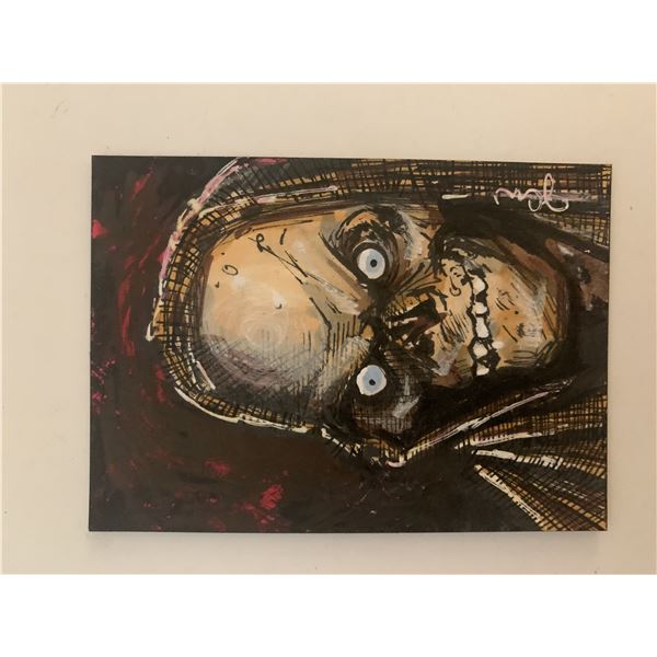 JD Correa hand drawn and signed sketch art