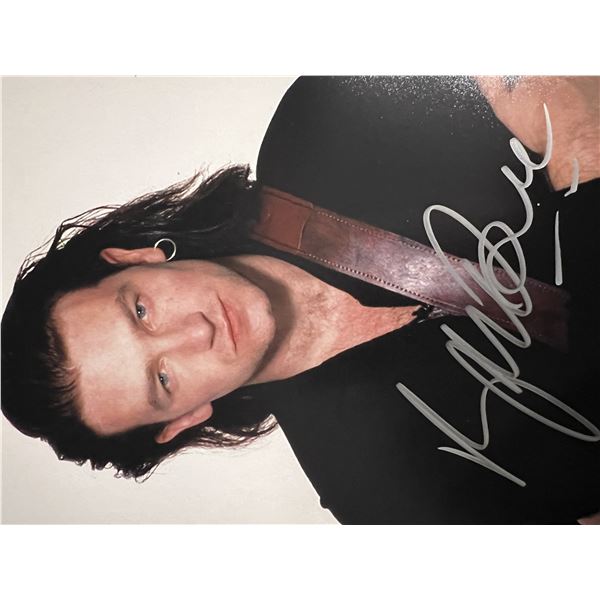 U2 Bono signed photo