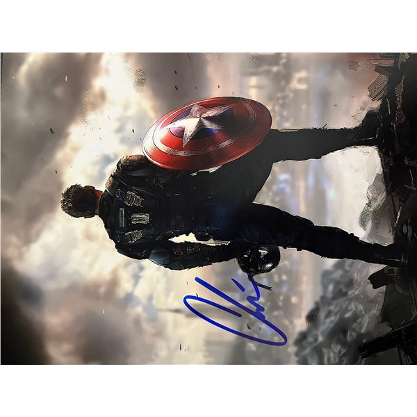 Avengers Chris Evans signed movie photo