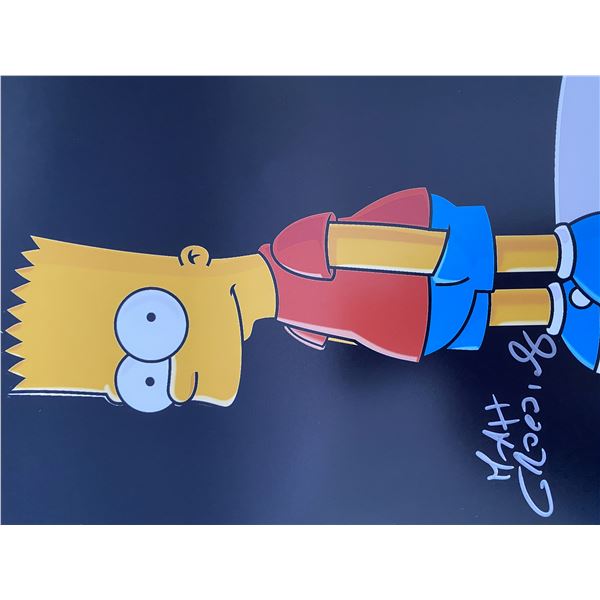 Bart Simpson Matt Groening signed photo