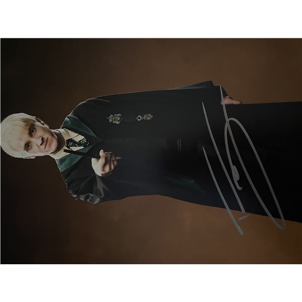 Harry Potter Tom Felton signed movie photo