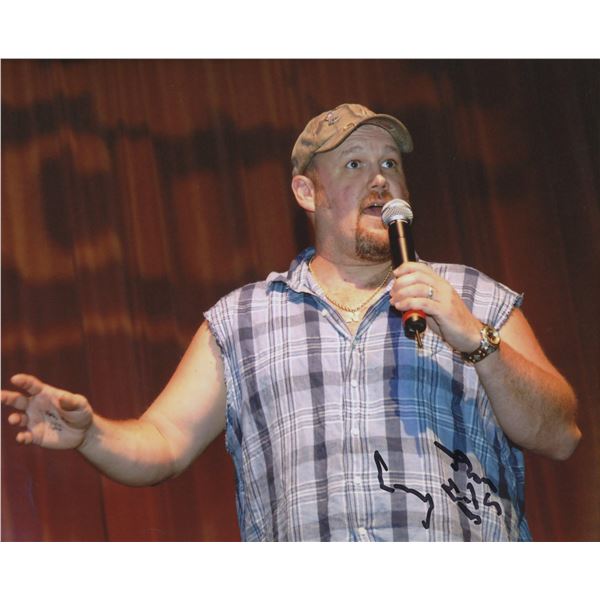 Larry the Cable Guy signed photo