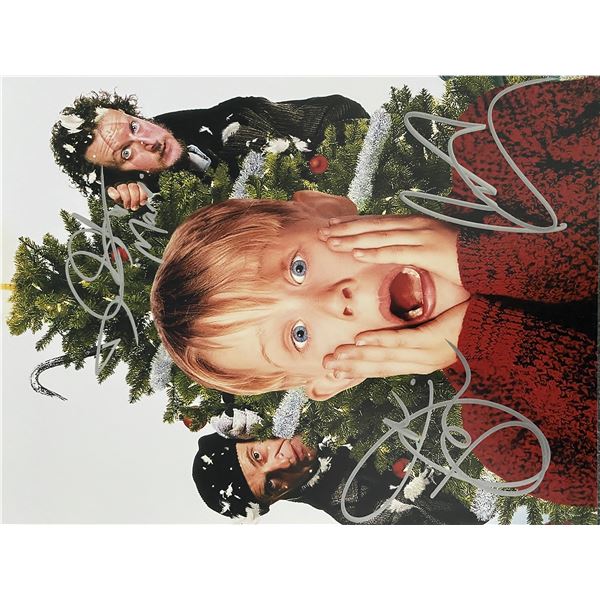 Home Alone cast signed movie photo