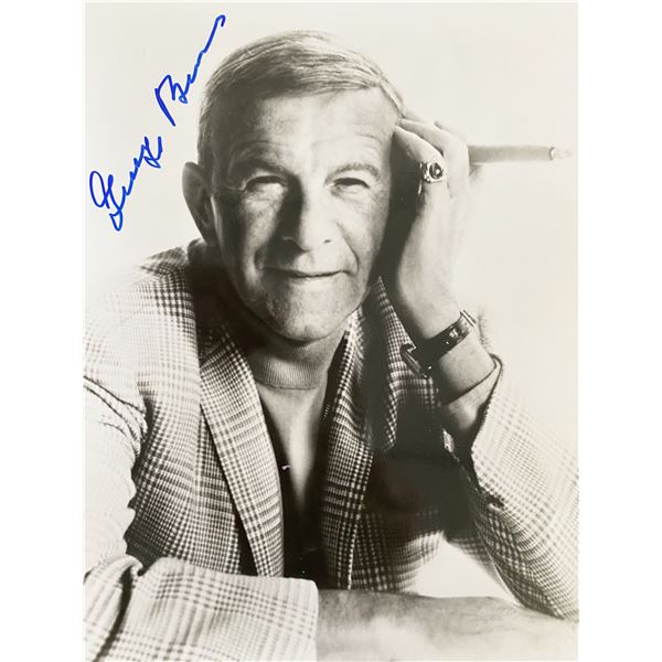 George Burns signed photo