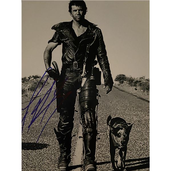Mad Max Mel Gibson signed movie photo