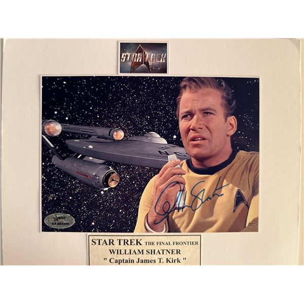 Star Trek William Shatner signed photo