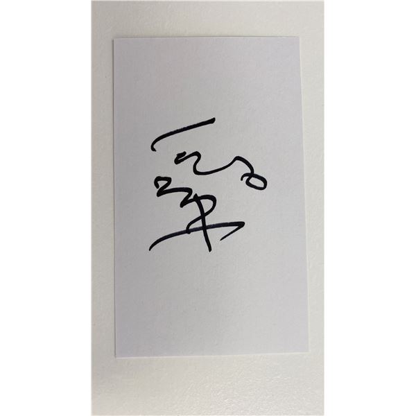 Pop artist Peter Max original signature