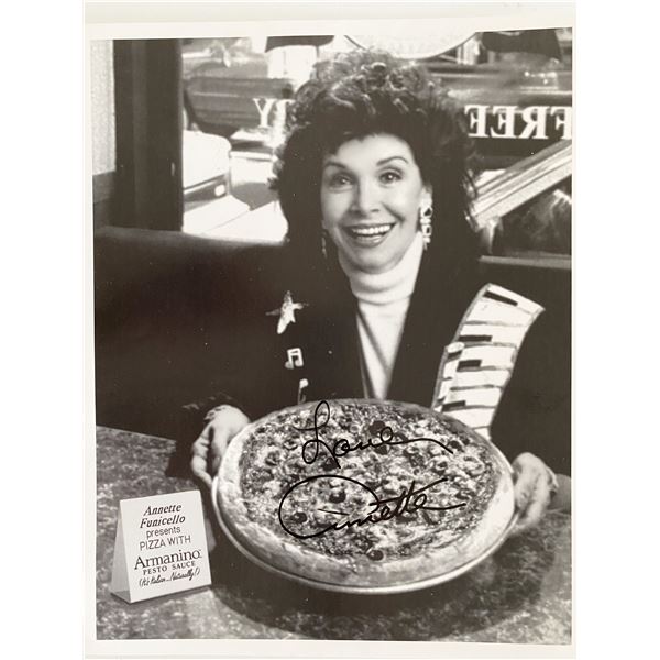 Annette Funicello signed photo