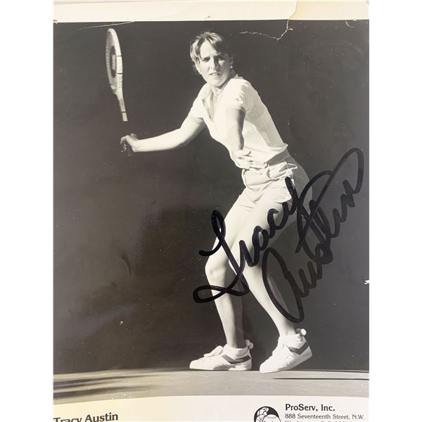 Wimbledon Star Tracy Austin signed photo