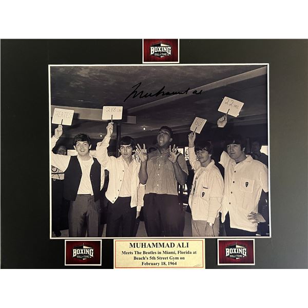 Muhammad Ali signed photo