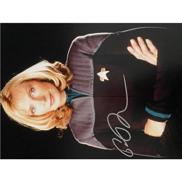 Star Trek TNG Gates McFadden signed photo