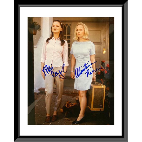 Pumpkin Signed Movie Photo Autographed by Christina Ricci and Marisa Coughlan. 8x10 inches