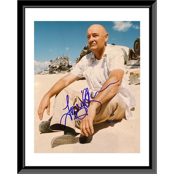 Lost signed photo autographed by Terry O'Quinn. 8X10 Inches