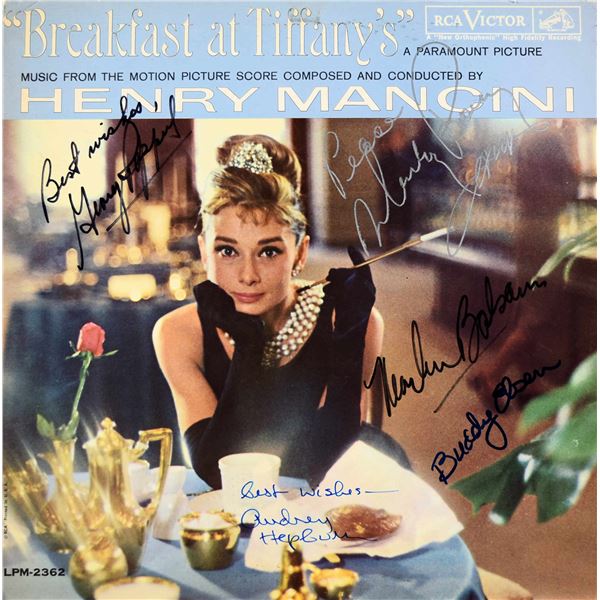 Breakfast At Tiffany's signed soundtrack