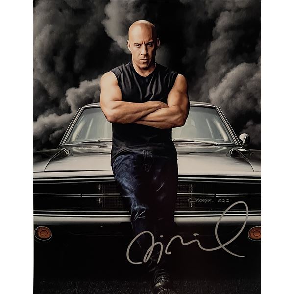 The Fast and The Furious Vin Diesel signed photo