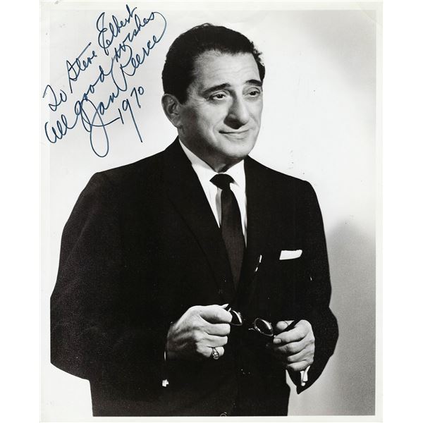 Jan Peerce signed photo