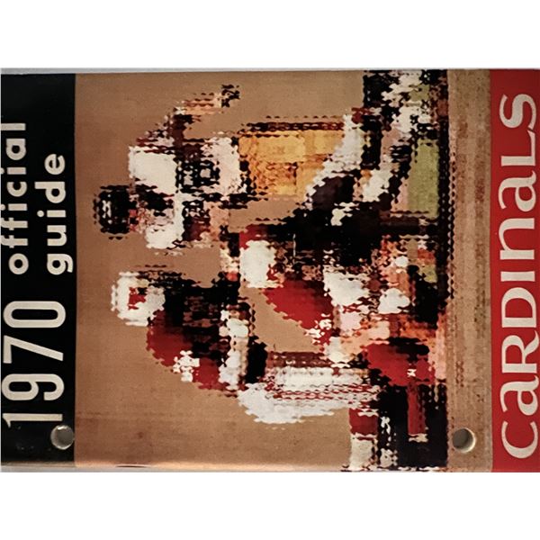 St. Louis Cardinals 1970 offficial guide