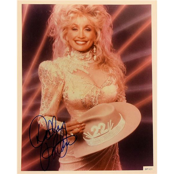 Dolly Parton signed promo photo