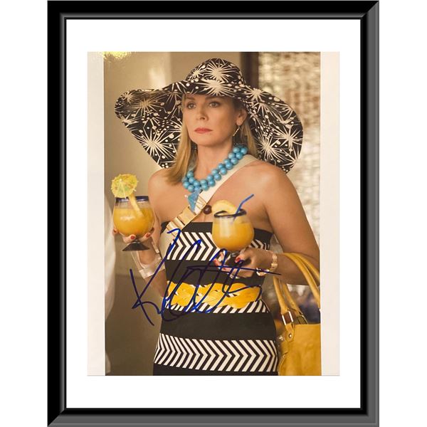 Kim Cattrall Signed Photo. 8X10 Inches