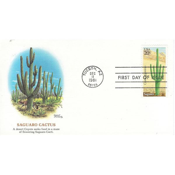 Saguaro Cactus FDC