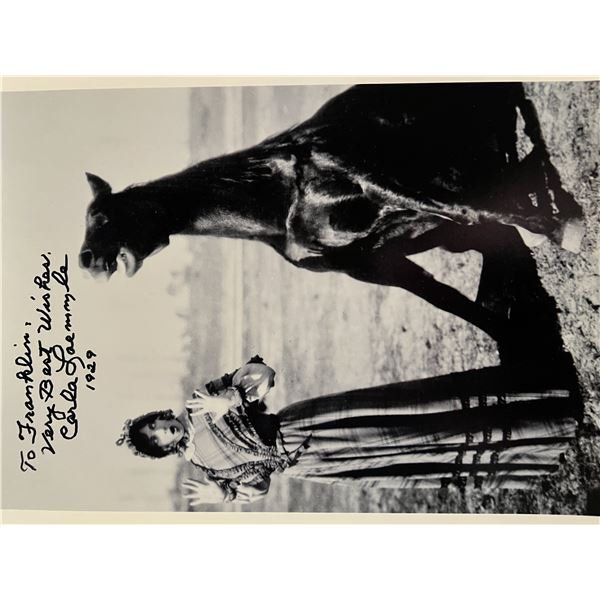 Carla Laemmle signed photo