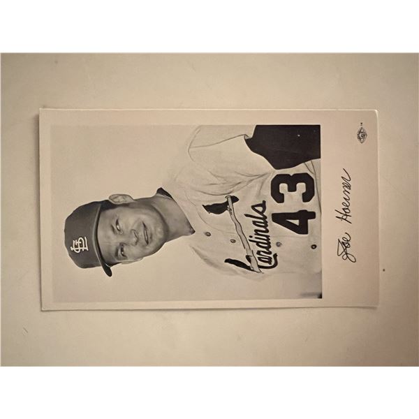 Joe Hoerner facsimile signed photo. 3x5 inches