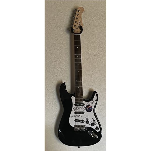 Pink Floyd band signed strat style guitar