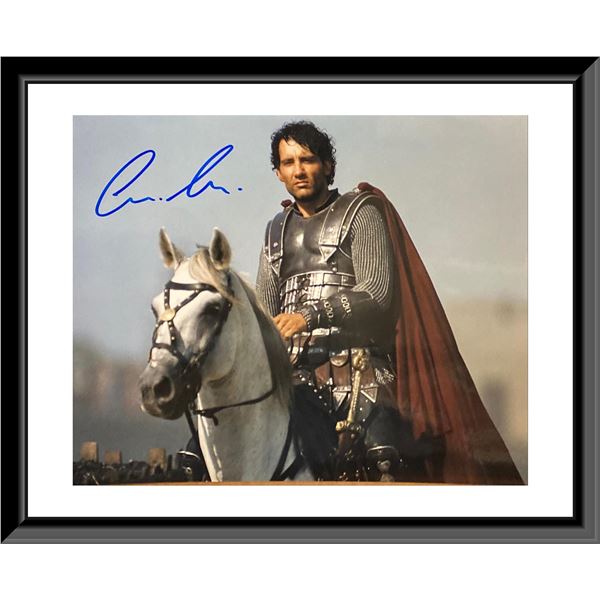 King Arthur signed movie photo autographed by Clive Owen. 8X10 Inches