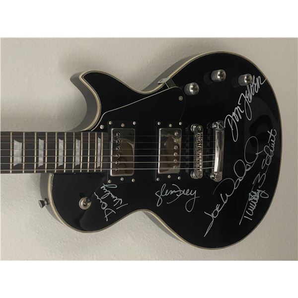 The Eagles band signed guitar