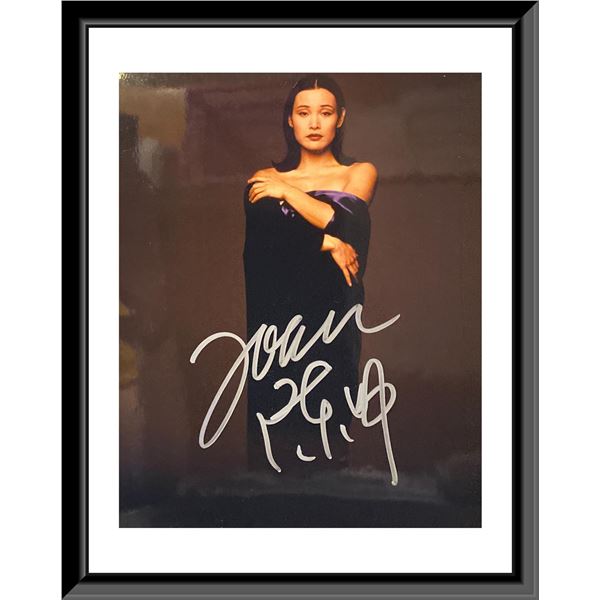 Joan Chen Signed Photo. 8X10 Inches