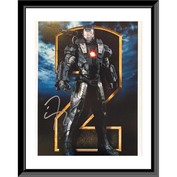 Iron Man 2  Signed Movie Photo Autographed by Don Cheadle. 8X10 Inches