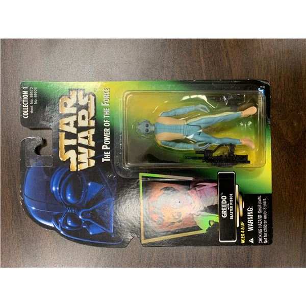 Star Wars unsigned Greedo action figure