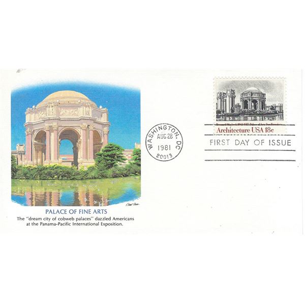 Palace of Fine Arts FDC