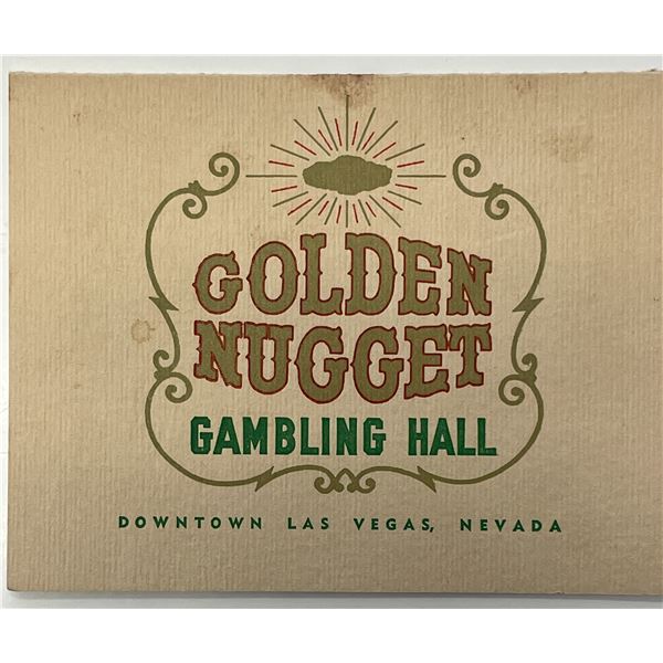 Golden Nugget note card