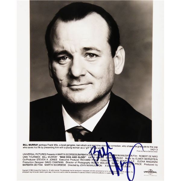 Bill Murray signed photo