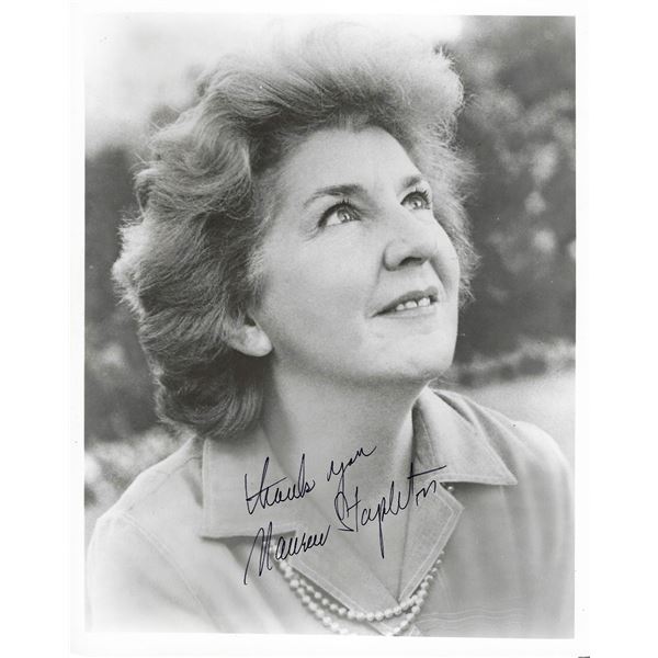 Maureen Stapleton signed photo