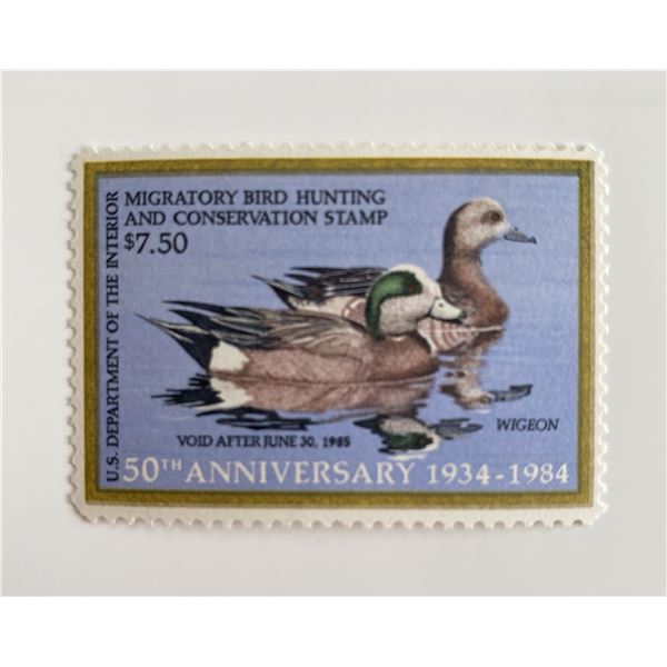 Migratory Bird Hunting 50th Anniversary stamp