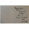 Image 1 : Celia Kaye signed Christmas card
