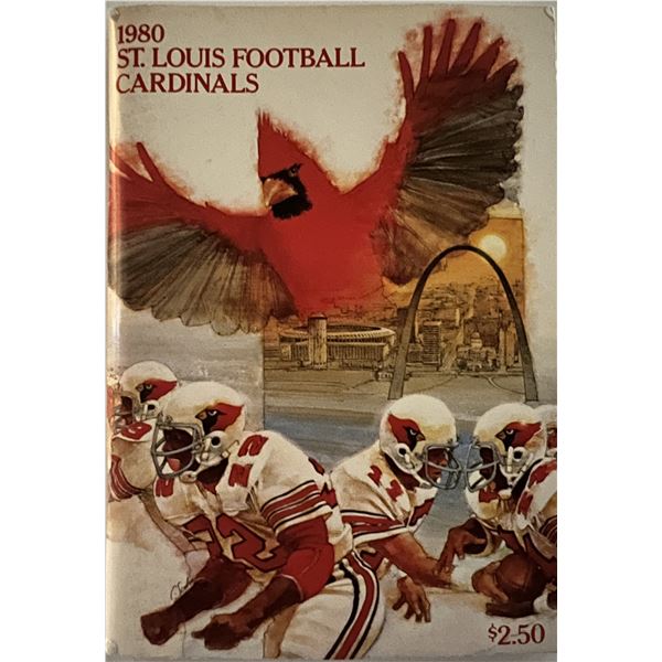 1980 St. Louis Cardinals team program