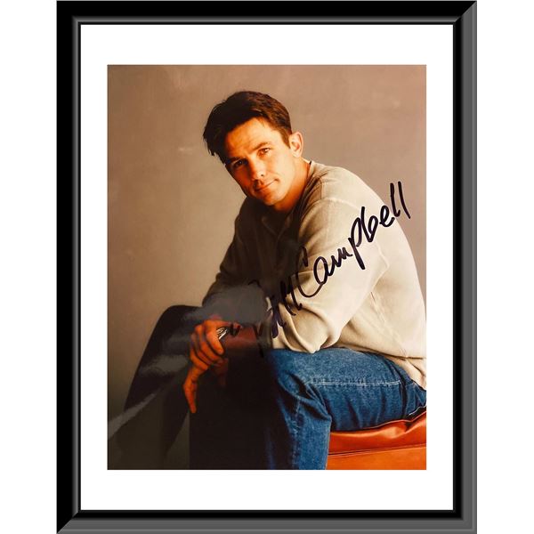 Billy Campbell signed photo. 8X10 Inches