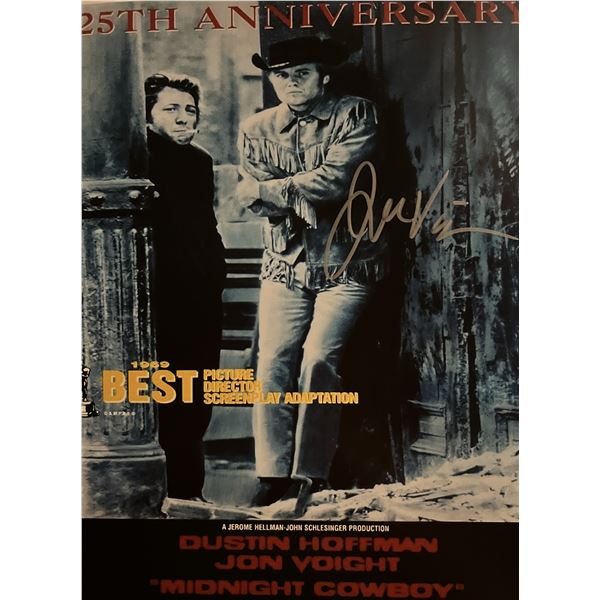 Midnight Cowboy Jon Voight signed movie photo