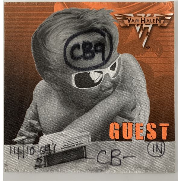 Van Halen backstage pass