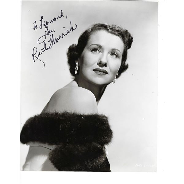 Ruth Warrick signed photo